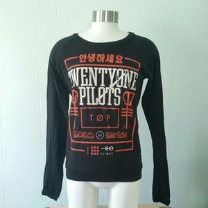 Twenty One Pilots Long Sleeve Top Shirt Tshirt